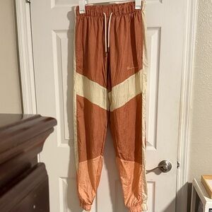 Champion Men's Tri-Tone Joggers - Coral, Dusty Rose, Cream